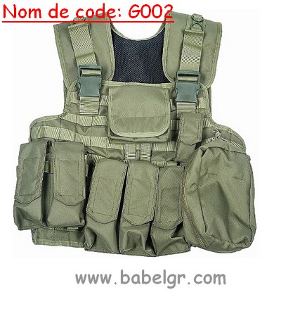 Gilet tactique modèle deux